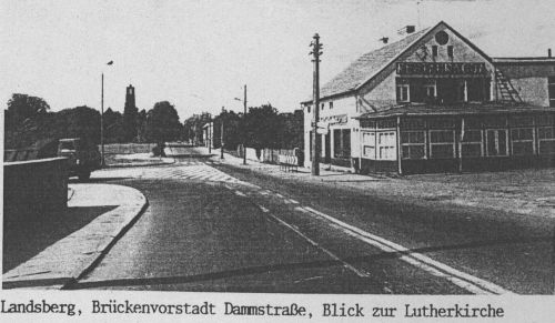 restaurant - bridge over the Warthe-cannel