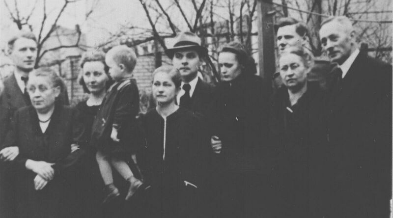 Beerdigung von Emil Karl Hartwig - 1943