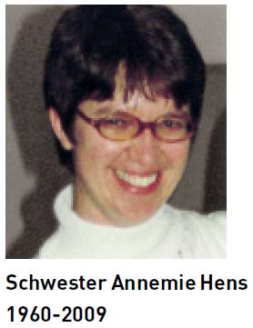 Schwester Annemie Hens