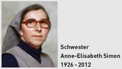 Schwester Anne-Elisabeth Simon