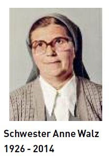 Schwester Anne Walz