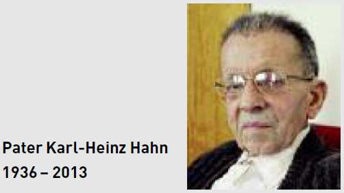 Pater Karl-Heinz Hahn