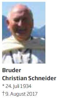 Bruder Christian Schneider