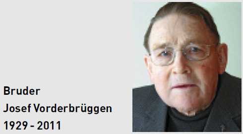 Bruder Josef Vorderbrüggen