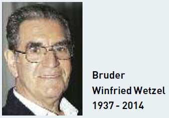 Bruder Winfried Wetzel