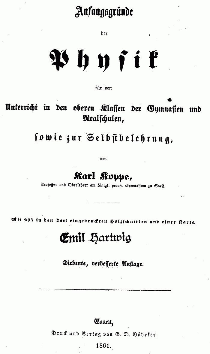 Physikbuch 1861