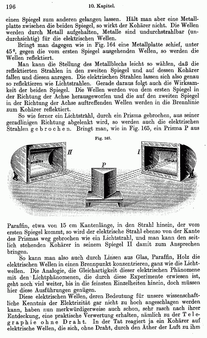 Physikbuch von 1915