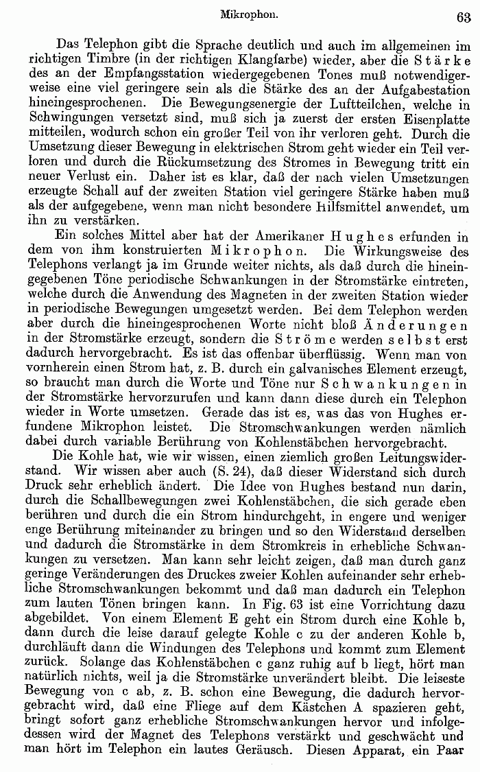 Physikbuch von 1915