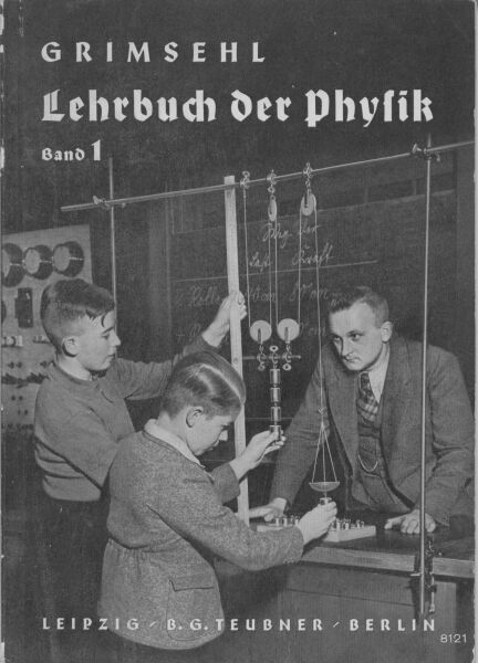 Physikbuch von 1939