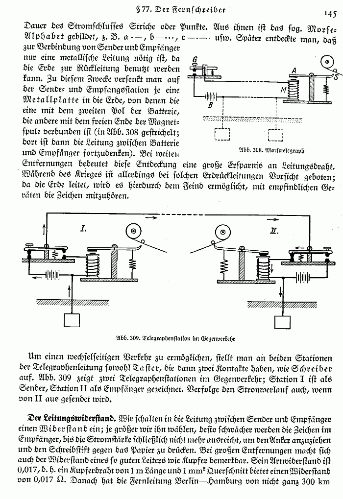 Physikbuch von 1939