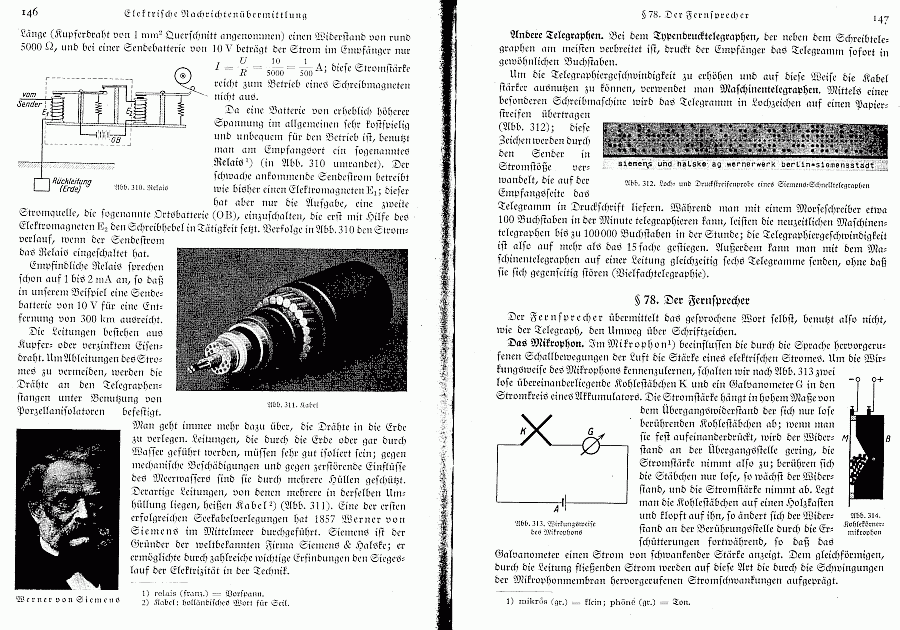 Physikbuch von 1939