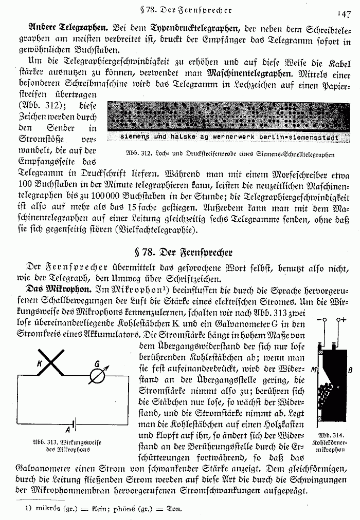 Physikbuch von 1939