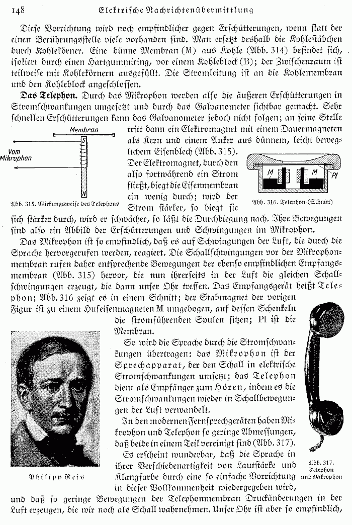 Physikbuch von 1939