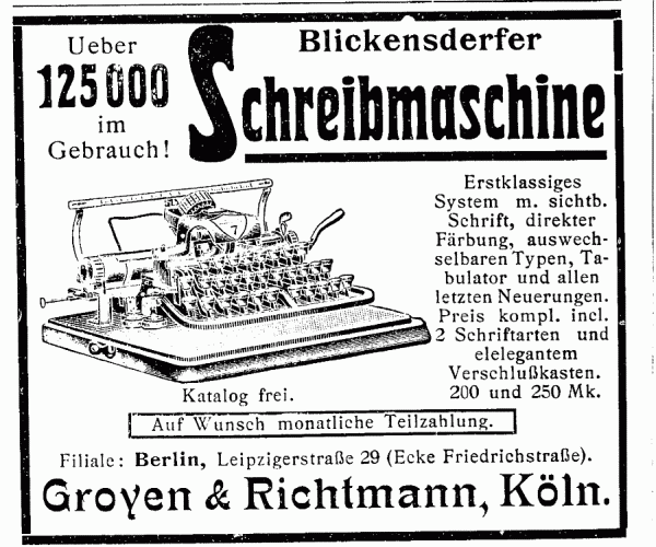 Schreibmaschine