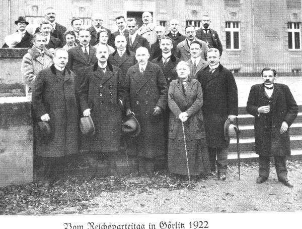 Deutschnationaler Parteitag in Grlitz 1922