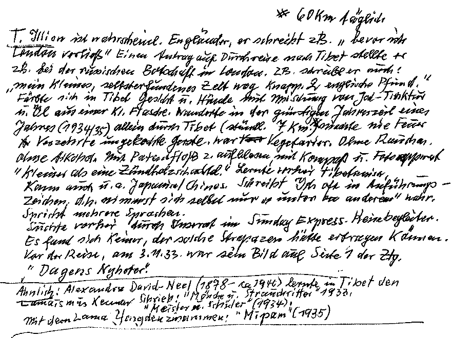 E. Hartwig &uuml;ber T. ILLION