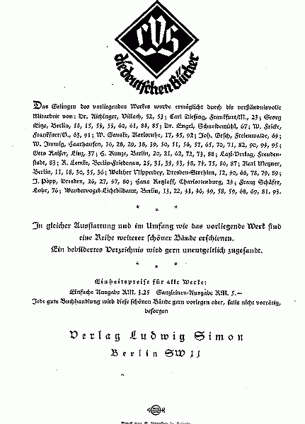 Vom deutschen Jugendwandern